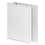 ACCO BRANDS WLJ36349W Heavy-Duty Round Ring View Binder W/extra-Durable Hinge, 3" Cap, White, Price/EA