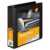 ACCO BRANDS WLJ38544B Heavy-Duty D-Ring View Binder W/extra-Durable Hinge, 2