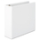 ACCO BRANDS WLJ38549W Heavy-Duty D-Ring View Binder W/extra-Durable Hinge, 3" Cap, White, Price/EA