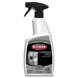 WEIMAN 108 Stainless Steel Cleaner and Polish, Floral Scent, 22 oz Spray Bottle, 6/CT
