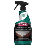 WEIMAN 109 Granite Cleaner and Polish, Citrus Scent, 24 oz Bottle, 6/Carton