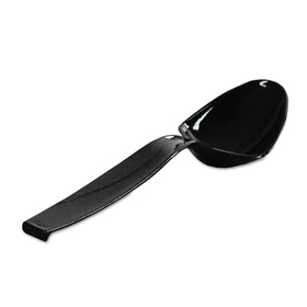 WNA WNAA7SPBL Plastic Spoons, 9 Inches, Black, 144/case