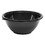 WNA WNAAPB160BL Caterline Pack n' Serve Plastic Bowl, 160 oz, 12" Diameter x 5"h, Black, 25/Carton, Price/CT