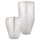 WNA WNADWP9180 Designerware Plastic Plates, 9 Inches, Clear, Round, Price/CT