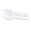 WNA WNA REF320SP Reflections Heavyweight Plastic Utensils, Spoon, Silver, 6.25", 40/Pack, 8 Packs/Carton, Price/CT
