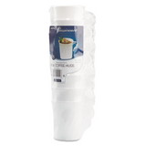 WNA WNARSCWM8248W Classicware Plastic Coffee Mugs, 8 oz, White, 8 Pack, 24 Packs/Carton