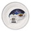 WNA WNARSM91210WS Masterpiece Plastic Plates, 9" dia, White/Silver, 10/Pack, 12 Packs/Carton, Price/CT