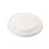 World Centric WORBOLCS12 PLA Lids for Bowls, 4.6" Diameter x 0.5"h, White, 1,000/Carton, Price/CT