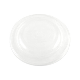 World Centric WORBOLCS24 PLA Lids for Fiber Bowls, 7.5" Diameter x 1"h, Clear, Plastic, 300/Carton