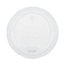 World Centric WORCULCS12 PLA Lids for Hot Cups, Fits 10 oz to 20 oz Cups, White, 1,000/Carton