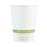 World Centric WORCUSU12 NoTree Paper Hot Cups, 12 oz, Natural, 1,000/Carton