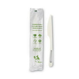 World Centric WORKNPSI TPLA Compostable Cutlery, Knife, 6.7