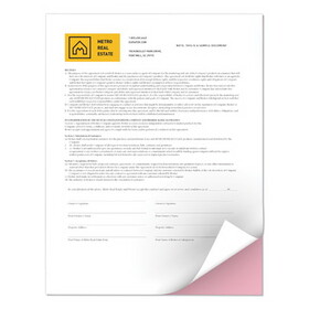 Xerox XER3R12421 Bold Digital Carbonless Paper, 8 1/2 X 11, White/pink, 5,000 Sheets/ct