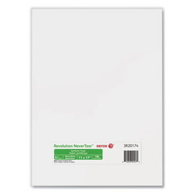 xerox XER3R20174 Revolution NeverTear, 5 mil, 11 x 17, Smooth White, 100/Pack