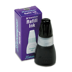 Xstamper XST22112 Refill Ink for Xstamper Stamps, 10 mL Bottle, Black