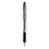 Zebra 14410 Jimnie Stick Gel Pen Value Pack, Medium 0.7mm, Black Ink, Smoke Barrel, 24/Box, Price/BX