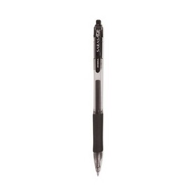Zebra Pen ZEB14680 Sarasa Dry Gel X20 Gel Pen Value Pack, Retractable, Medium 0.7 mm, Black Ink, Clear/Black Barrel, 24/Box