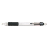 Zebra ZEB15241 Z-Grip Mechanical Pencil, 0.7 mm, HB (#2), Black Lead, Clear/Black Barrel, 24/Pack