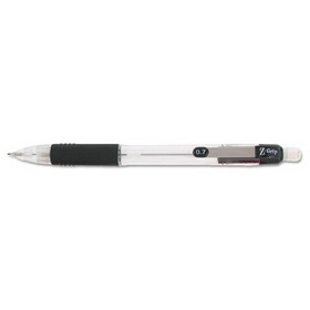 Zebra ZEB15241 Z-Grip Mechanical Pencil, Hb, 0.7 Mm, Clear Barrel, 24/pack