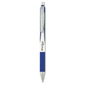 Zebra ZEB21920 Z-Grip Flight Retractable Ballpoint Pen 1.2 Mm, Bold, Blue, Dozen