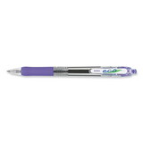 Zebra Pen ZEB22520 ECO Jimnie Clip Ballpoint Pen, Retractable, Medium 1 mm, Blue Ink, Clear/Blue Barrel, 12/Pack