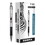 Zebra ZEB27110 F-301 Ballpoint Pen, Retractable, Fine 0.7 mm, Black Ink, Stainless Steel/Black Barrel, Price/DZ