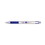 Zebra ZEB27120 F-301 Ballpoint Pen, Retractable, Fine 0.7 mm, Blue Ink, Stainless Steel/Blue Barrel, Price/DZ