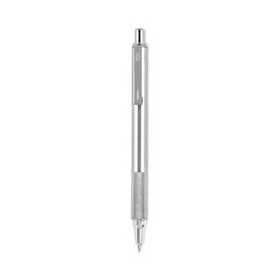 Zebra ZEB29411 F-701 Retractable Ballpoint Pen, 0.7mm, Black Ink, Fine