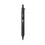 Zebra ZEB29811 X-701 Ballpoint Pen, Retractable, Fine 0.7 mm, Black Ink, Black Barrel, Price/EA