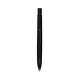 Zebra ZEB41410 bLen Gel Pen, Retractable, Fine 0.7 mm, Black Ink, Black Barrel, Dozen
