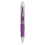 ZEBRA PEN CORP. ZEB42680 Gr8 Retractable Gel Pen, Violet Ink, Medium, Dozen