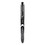 Zebra ZEB44410 Liquid Ink Roller Ball Pen, Stick, Extra-Fine 0.5 mm, Black Ink, Black/Silver Barrel, 12/Pack, Price/DZ
