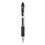 Zebra Pen ZEB46710 Sarasa Dry Gel X20 Gel Pen, Retractable, Fine 0.5 mm, Black Ink, Clear/Black Barrel, 12/Pack, Price/DZ