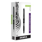 Zebra 48310 Fountain Pen, Black Ink, Fine, 1 Dozen