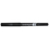 Zebra ZEB66110 Sarasa Porous Point Pen, Stick, Fine 0.8 mm, Black Ink, Black Barrel, 12/Pack, Price/DZ