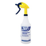 Zep Commercial ZPEHDPRO36CT Professional Spray Bottle, 32 oz, Blue/Gold/Clear, 36/Carton