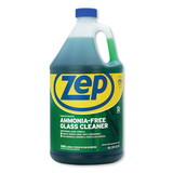 Zep Commercial ZU1052128 Ammonia-Free Glass Cleaner, Pleasant Scent, 1 gal Bottle, 4/Carton