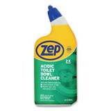Zep ZPEZUATBC32 Acidic Toilet Bowl Cleaner, Mint, 32 oz Bottle, 12/Carton
