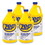 Zep Commercial ZUBAC128 Antibacterial Disinfectant, Lemon Scent, 1 gal, 4/Carton, Price/CT