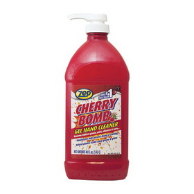 Zep Commercial ZUCBHC484 Cherry Bomb Gel Hand Cleaner, Cherry Scent, 48 oz Pump Bottle