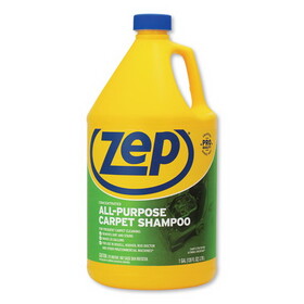 Zep Commercial ZPEZUCEC128CT Concentrated All-Purpose Carpet Shampoo, Unscented, 1 gal, 4/Carton