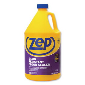 Zep Commercial ZUFSLR128 Stain Resistant Floor Sealer, Unscented, 1 gal, 4/Carton