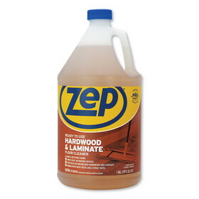 Zep Commercial ZPEZUHLF128EA Hardwood and Laminate Cleaner, 1 gal Bottle