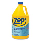 Zep Commercial ZPEZUNRS128CT No-Rinse Floor Disinfectant, Pleasant Scent, 1 gal, 4/Carton