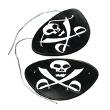 U.S. Toy 1029 Skull and Crossed Sword Pirate Eye Patches