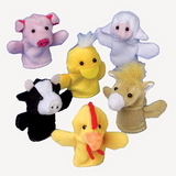 U.S. Toy 1464 Farm Animal Finger Puppets