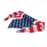 U.S. Toy 1683 American Flag Pattern Bandanas