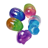 U.S. Toy 1696 Assorted Color Glitter Putty in Egg