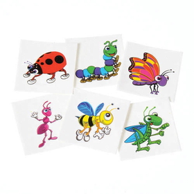U.S. Toy 223 Insect Temporary Tattoos