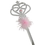 U.S. Toy 2296 Princess Magic wands with Pink Feather Boas, Price/Dozen